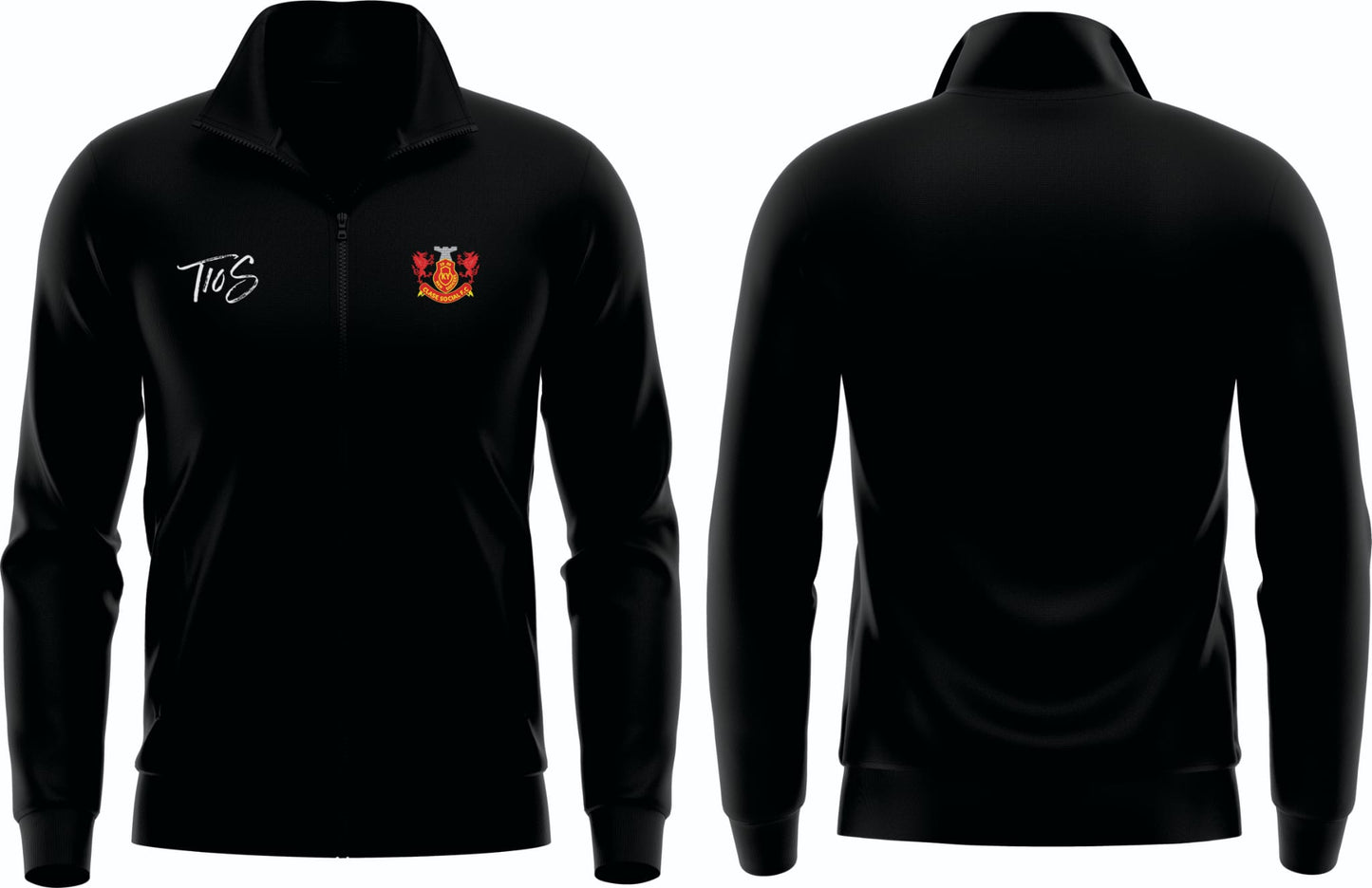 Clase 1/3 Zip Training Top
