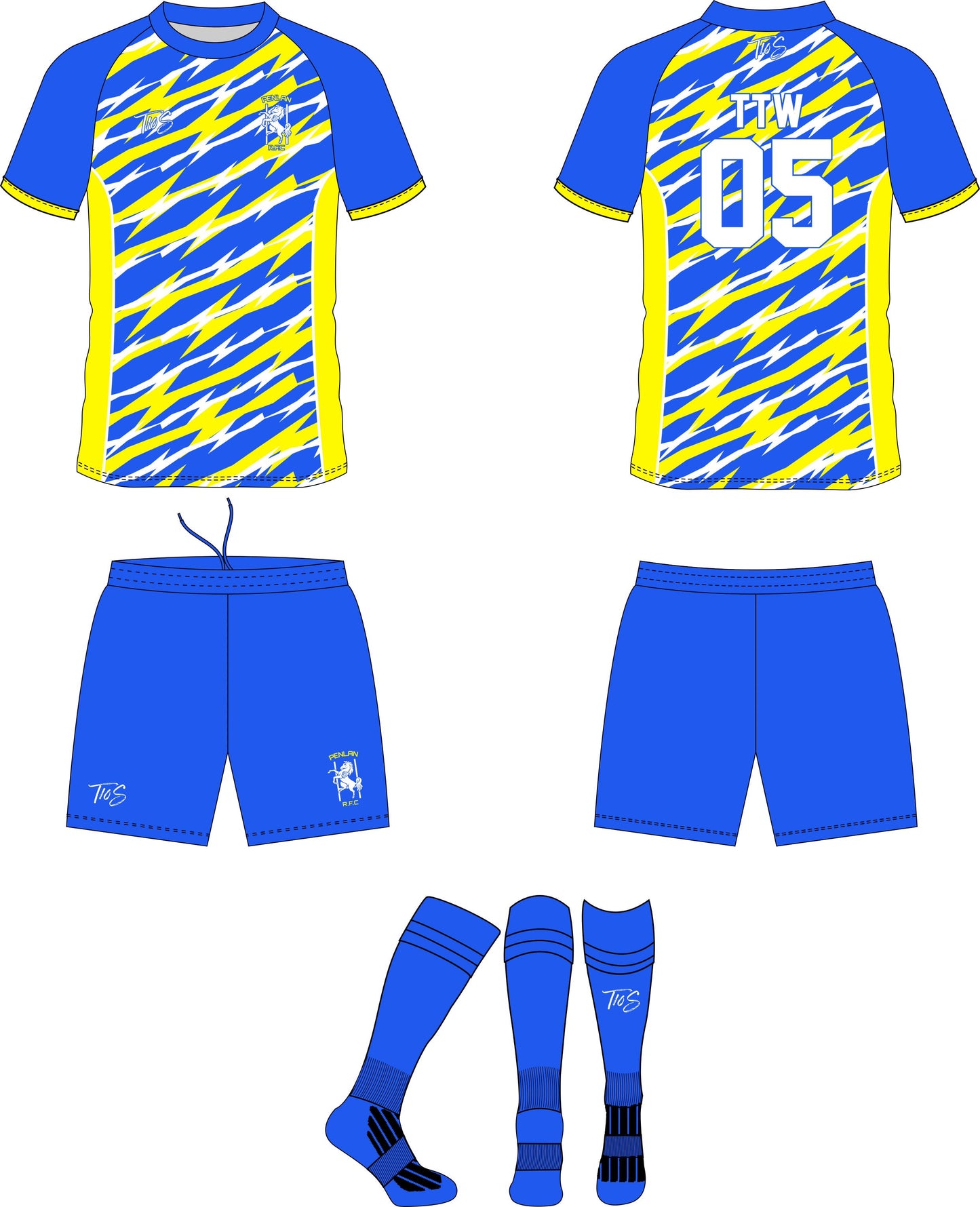 PENLAN RFC Rugby Kit