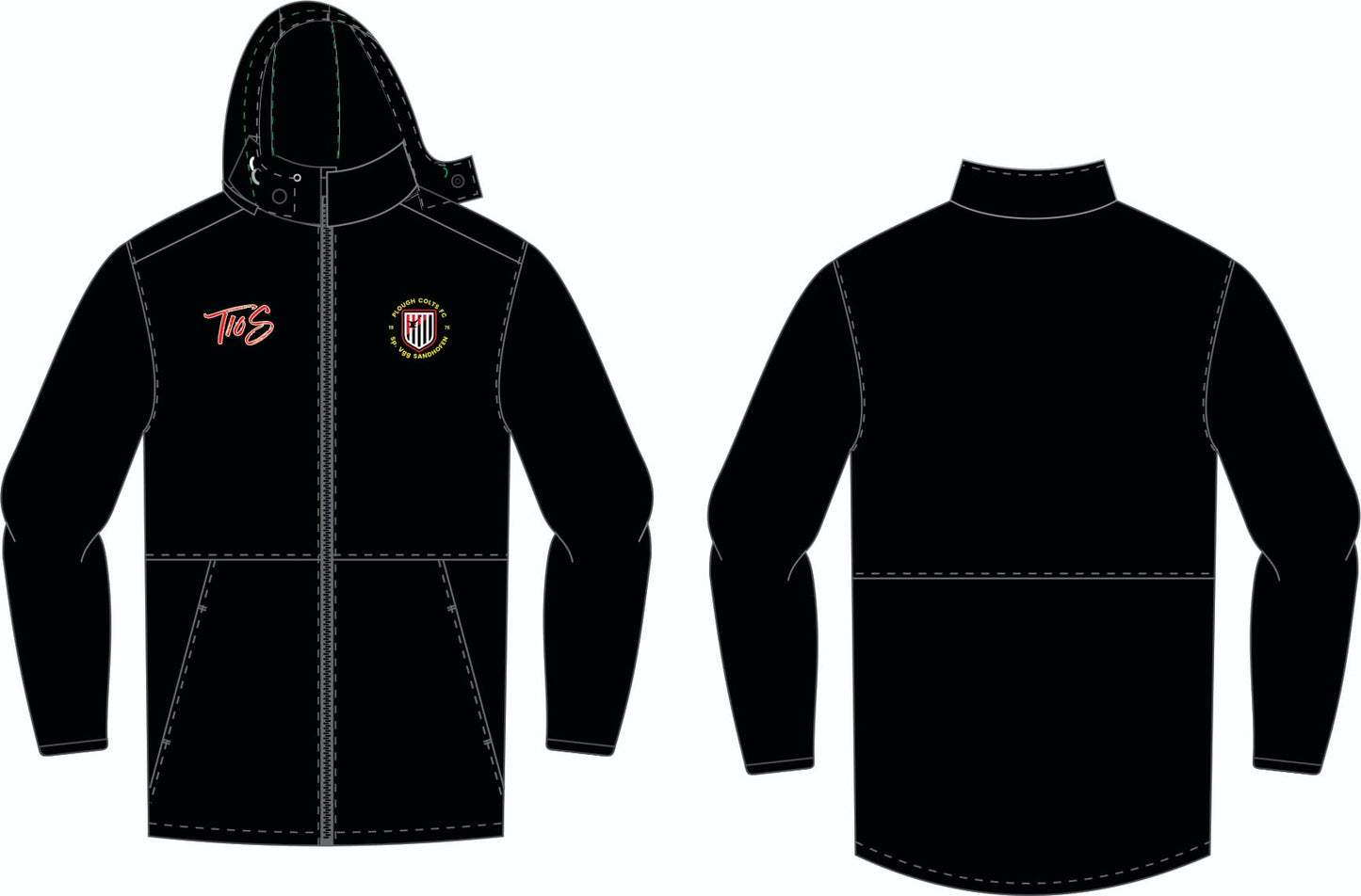Plough Hooded Training Jacket