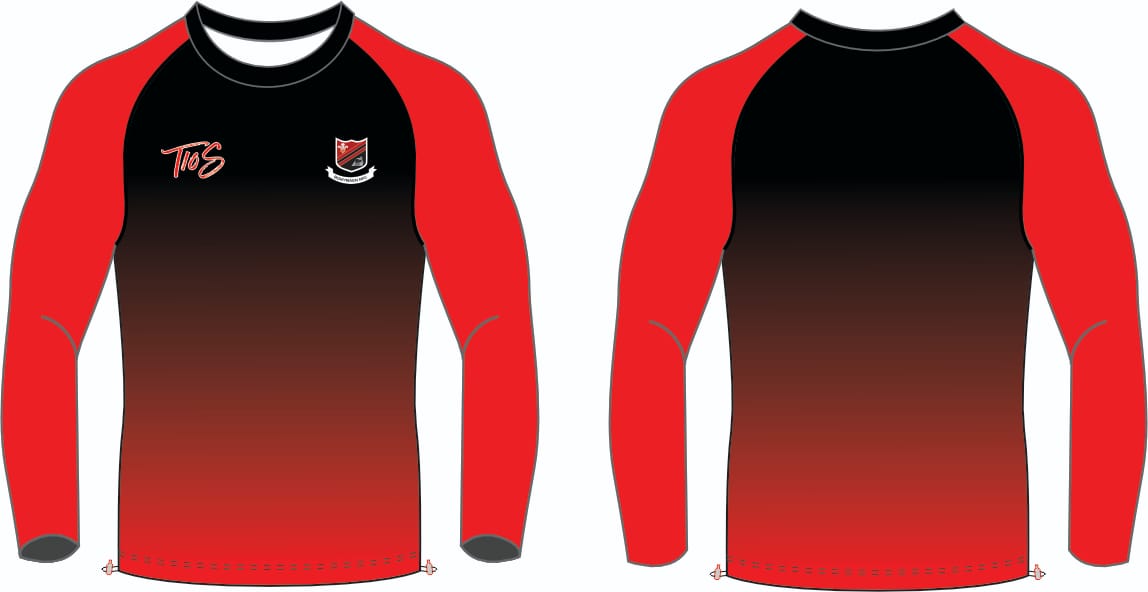 Bonymaen RFC Long Sleeve Training Top