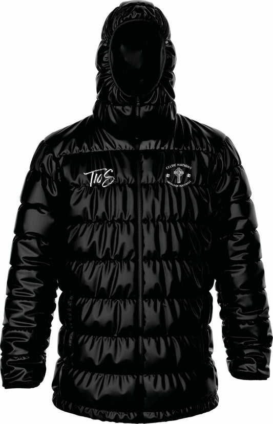 Celtic Nations Long Padded Jacket
