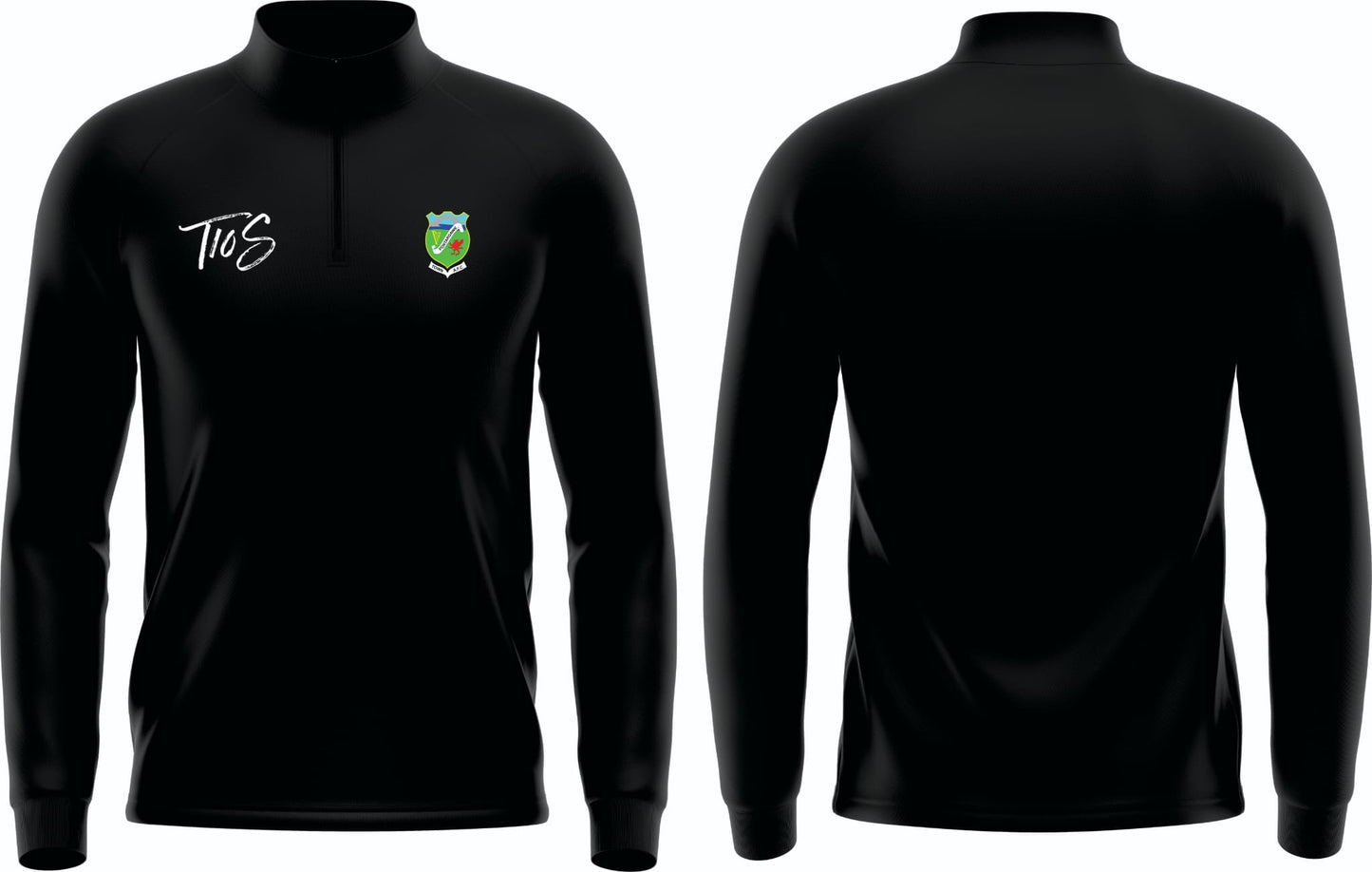 Pontardawe 1/3 Zip Tracksuit Top