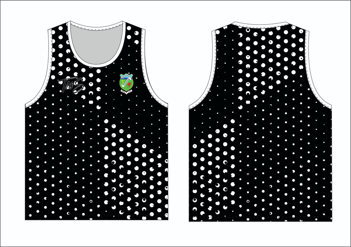 Pontardawe Sports Vest Designs