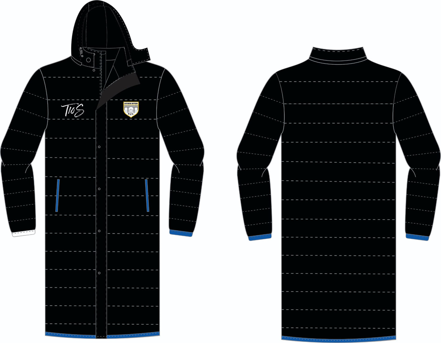 Loughor Rovers AFC Manager Jacket