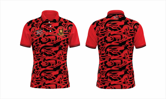 Cwm Albion Pattern Polo Shirt