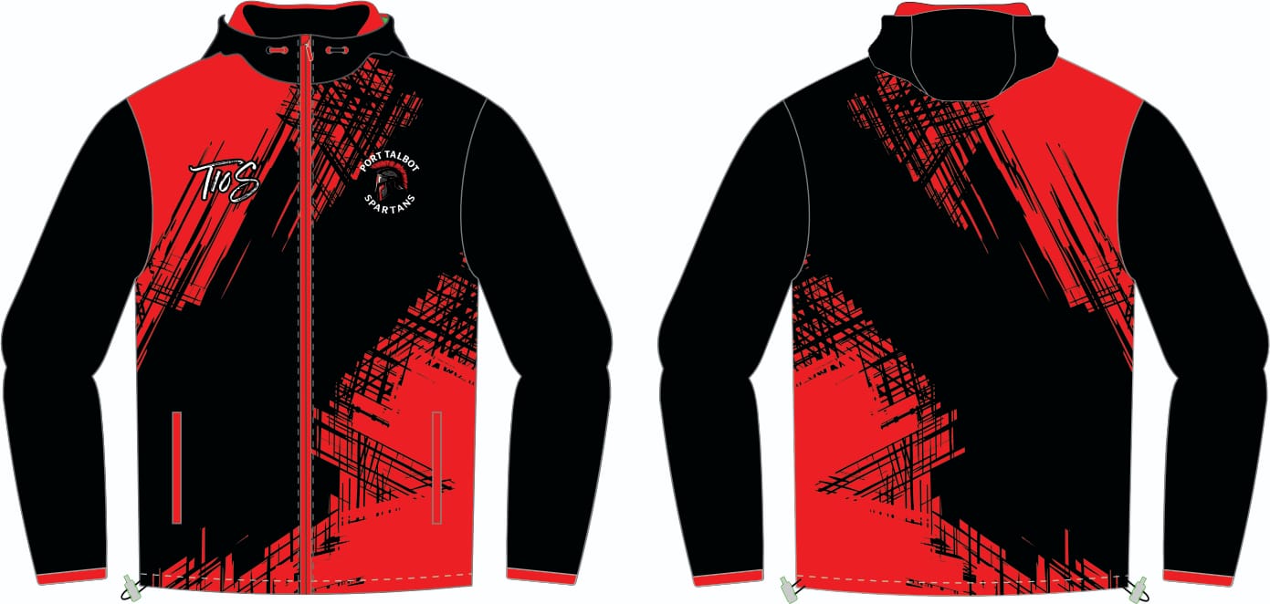 Port Talbot Spartans Full Zip Jacket