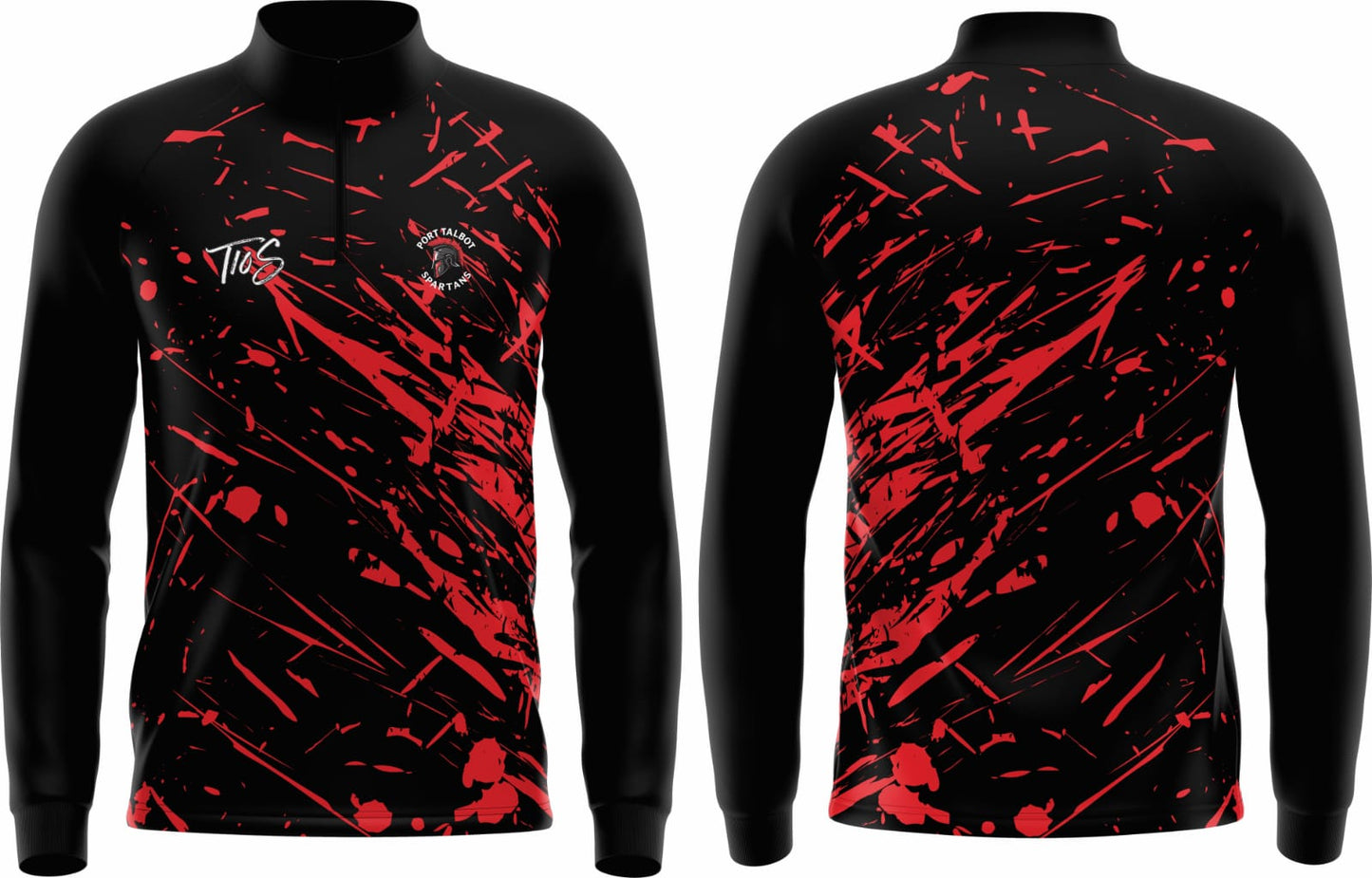 Port Talbot Spartans Quarter Zip