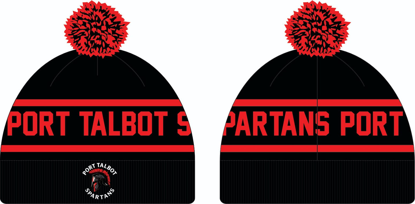Port Talbot Spartans Bobble Hat