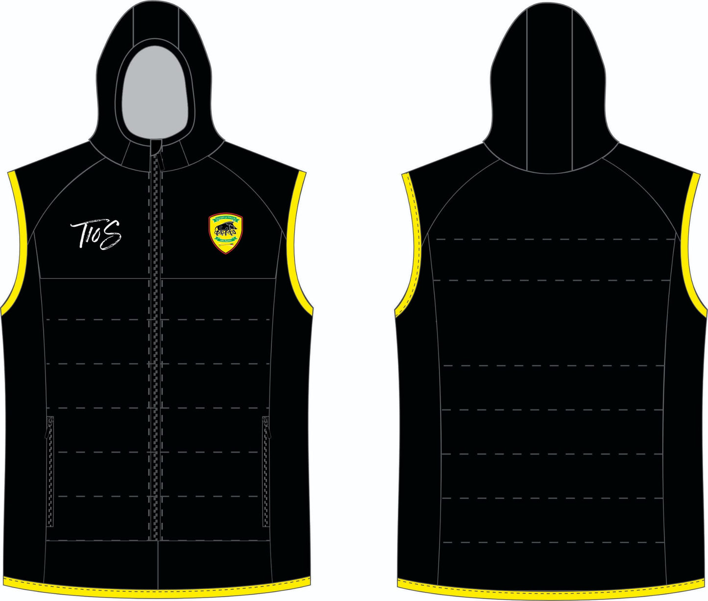 Llwyn y Moch Sleevless Padded jacket