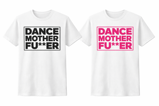 DMF White Shirt (UV Light Logo)